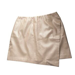 Buddy Love Pink Faux Leather Skirt, M